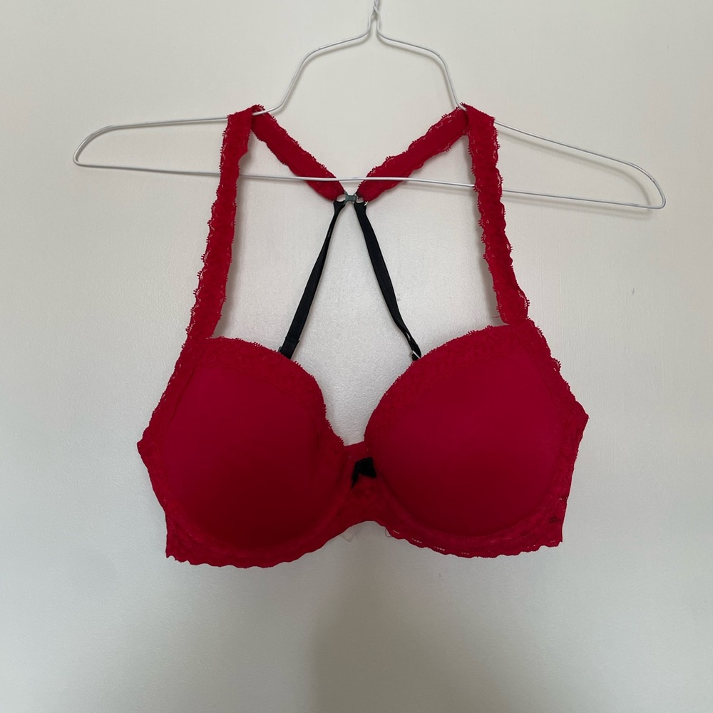 Victoria’s Secret PINK Lace Wing Demi Bra in 34B